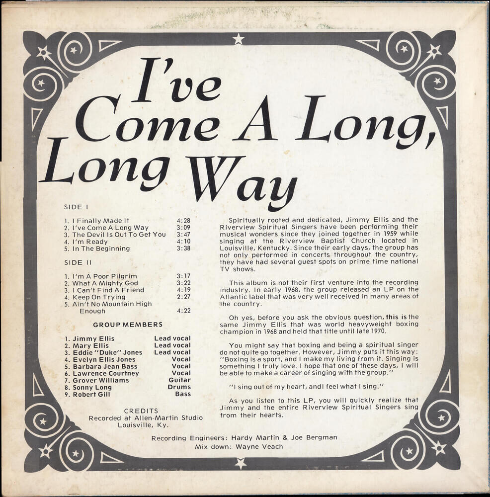 I've Come A Long, Long Way - Gospel Music Archive