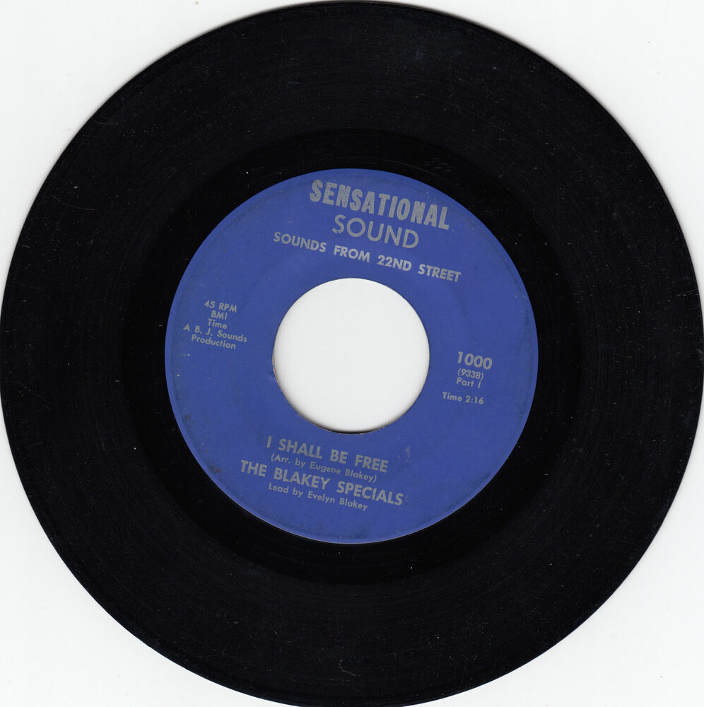 The Blakey Specials I Shall Be Free Pt 1 Sensational Sound