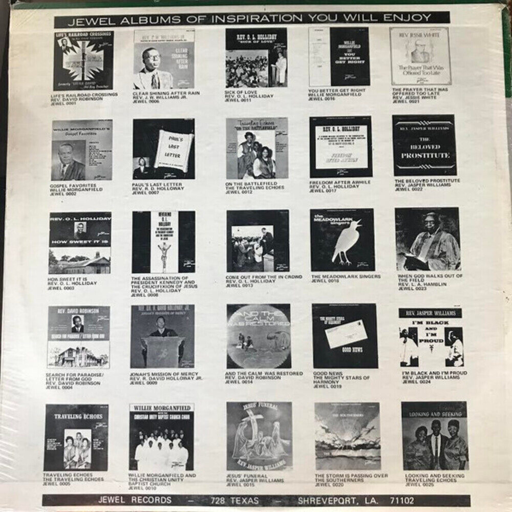 Traveling Echoes Looking and Seeking LP back cover